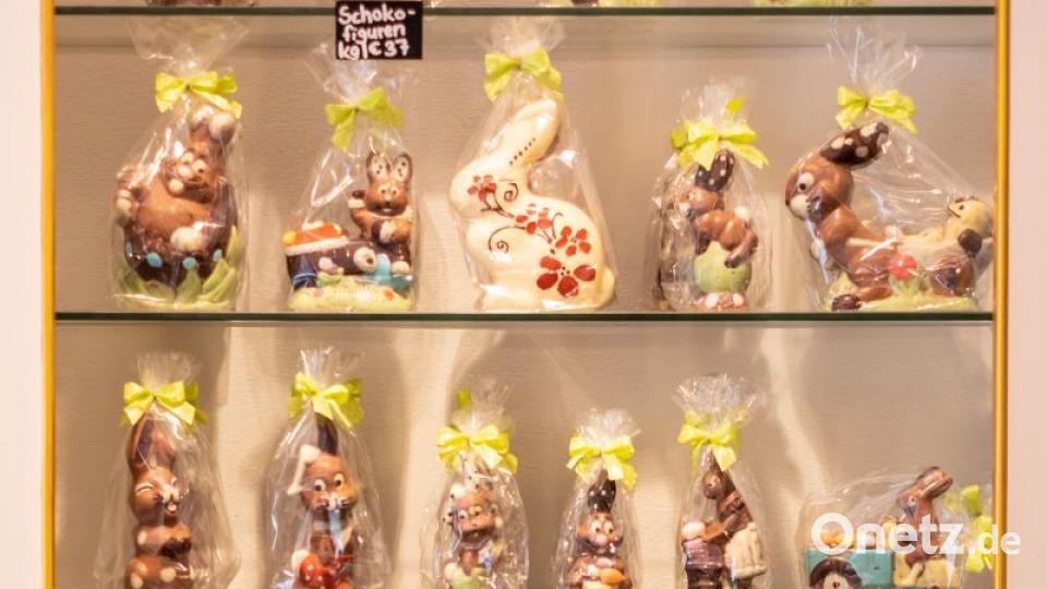 Ein kleiner Blick in die Backstube der Konditorei Café Kohr in Erbendorf. Die Osterproduktion läuft auf Hochtouren. Bild: pml