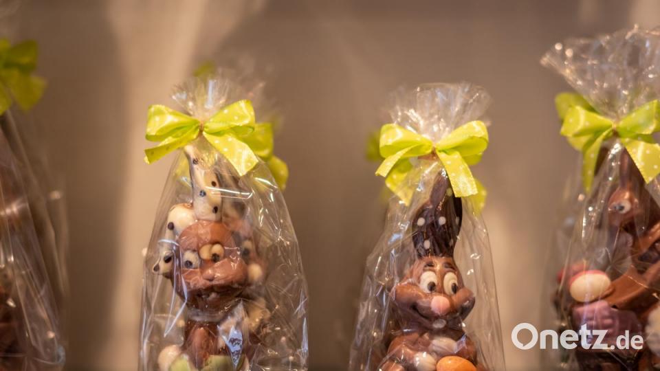 Ein kleiner Blick in die Backstube der Konditorei Café Kohr in Erbendorf. Die Osterproduktion läuft auf Hochtouren. Bild: pml