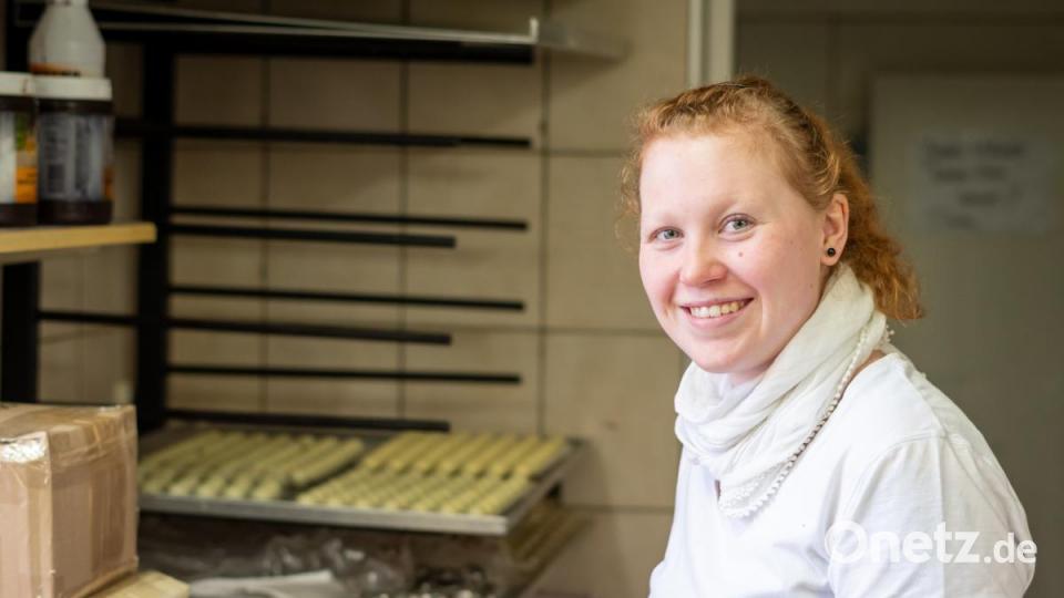 Ein kleiner Blick in die Backstube der Konditorei Café Kohr in Erbendorf. Die Osterproduktion läuft auf Hochtouren. Bild: pml