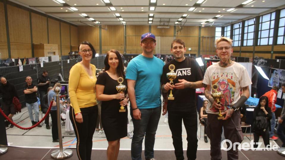 Zur zweiten Tattoo-Expo in Grafenwöhr kamen Hunderte Gäste in die Stadthalle. Bild: sne