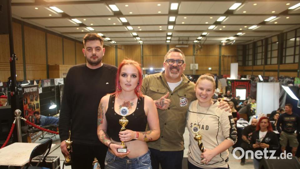 Die drei Sieger in der Kategorie &quot;Small and Crazy&quot;. Bild: sne