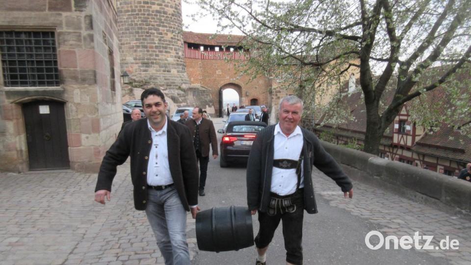 Festakt auf der Nürnberger Burg zur Verleihung des Heimatpreises Nordbayern an die Oberpfälzer Zoiglkultur. Bild: ui