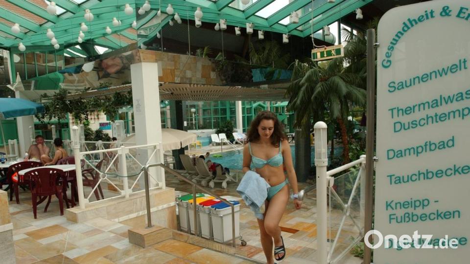 Blick in die Weidener Thermenwelt. Bild: Karin Wilck