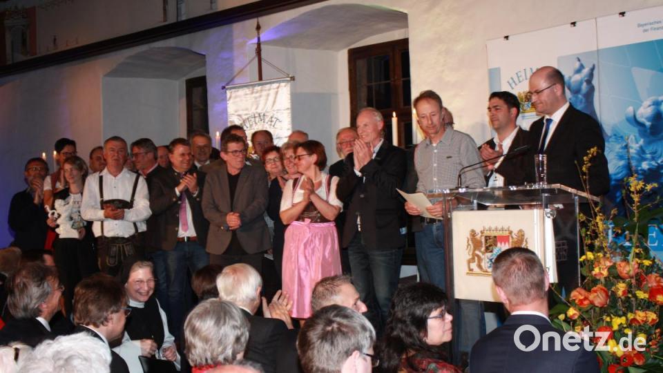 Festakt auf der Nürnberger Burg zur Verleihung des Heimatpreises Nordbayern an die Oberpfälzer Zoiglkultur. Bild: ui