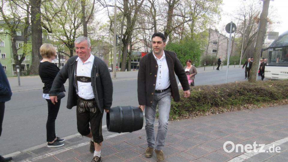 Festakt auf der Nürnberger Burg zur Verleihung des Heimatpreises Nordbayern an die Oberpfälzer Zoiglkultur. Bild: ui