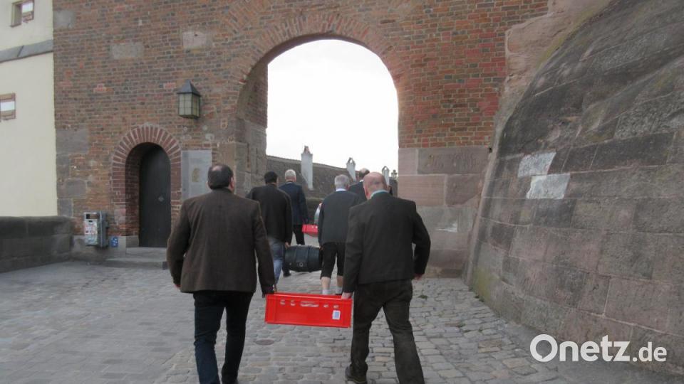 Festakt auf der Nürnberger Burg zur Verleihung des Heimatpreises Nordbayern an die Oberpfälzer Zoiglkultur. Bild: ui