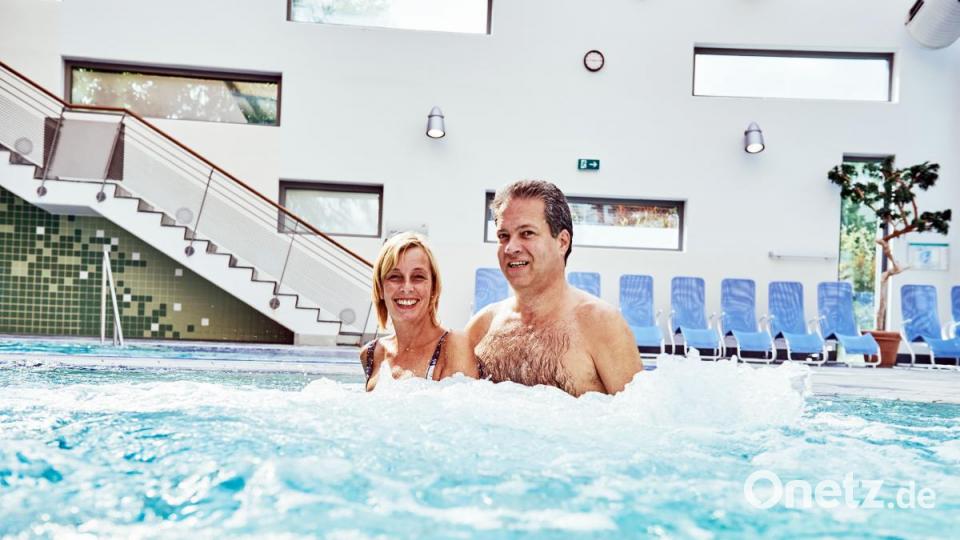 Blick in die Fackelmann-Therme in Hersbruck. Bild: Fackelmann-Therme