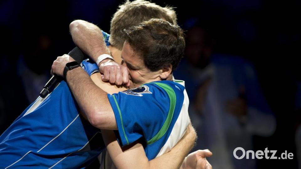 21 Saisons in der NBA sind für Dirk Nowitzki genug. Der Würzburger beendet nach dieser Spielzeit seine aktive Karriere - und erklärt dies auf der größtmöglichen Bühne. Bild: Philipp Hülsmann/dpa