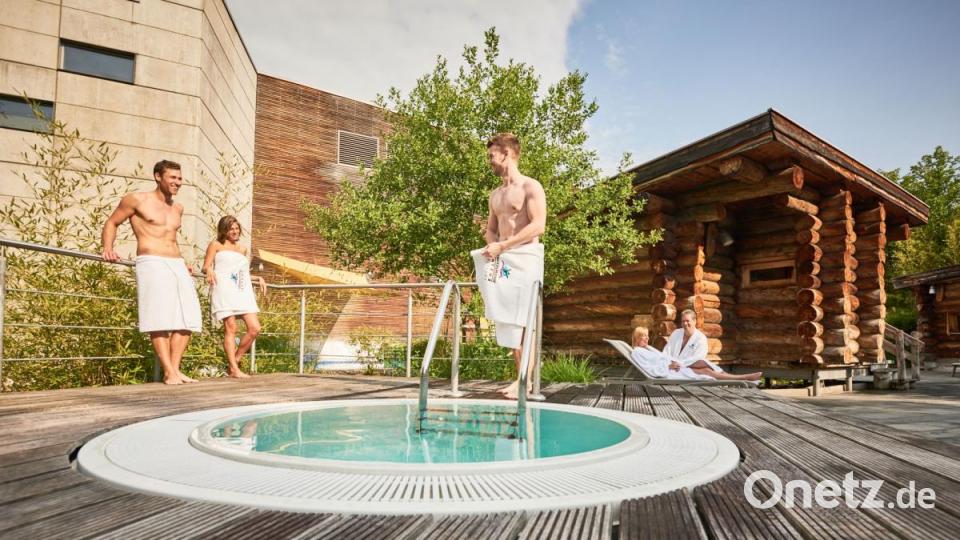 Blick in die Fackelmann-Therme in Hersbruck. Bild: Fackelmann-Therme