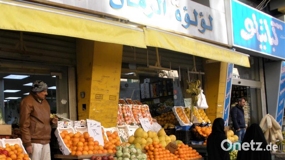 Obst und Gemüse gedeihen in Jordanien prächtig Bild: rgr