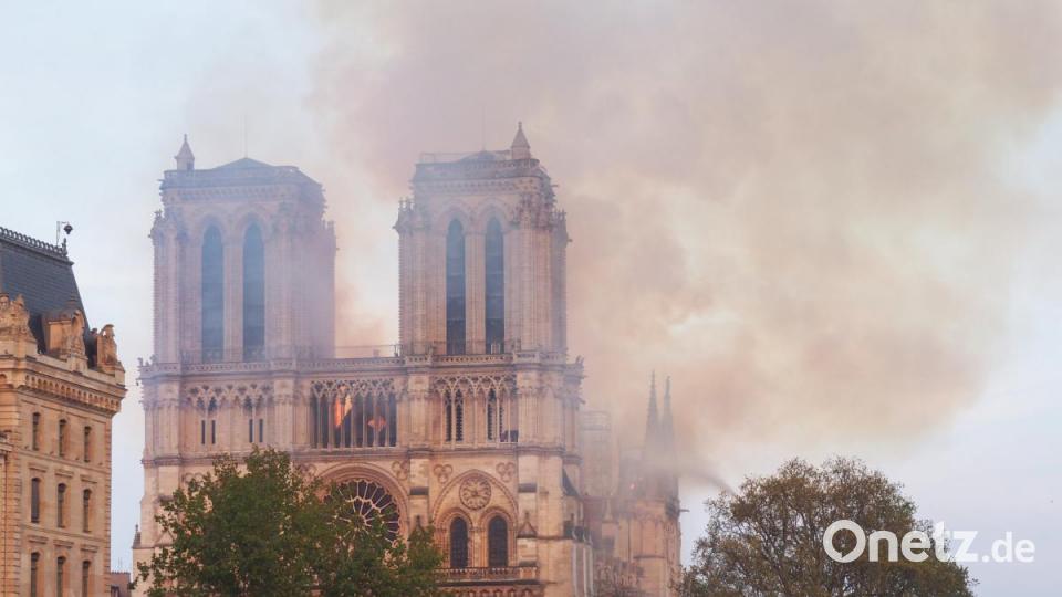 Feuer in Notre-Dame. Bild: agentur_dpa