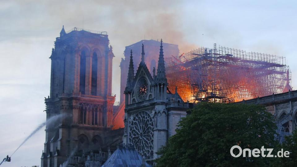 Feuer in Notre-Dame. Bild: agentur_dpa