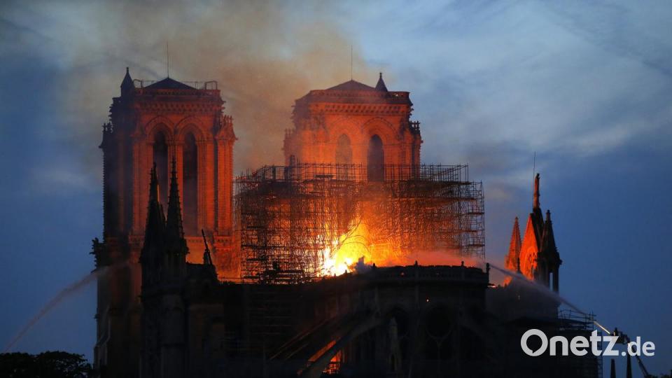 Feuer in Notre-Dame. Bild: agentur_dpa