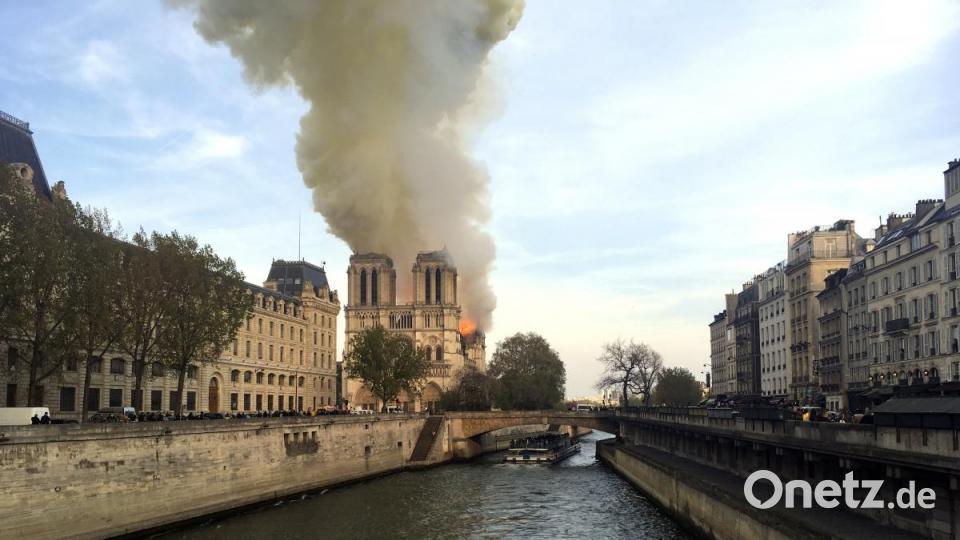 Feuer in Notre-Dame. Bild: agentur_dpa