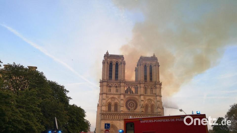 Feuer in Notre-Dame. Bild: agentur_dpa