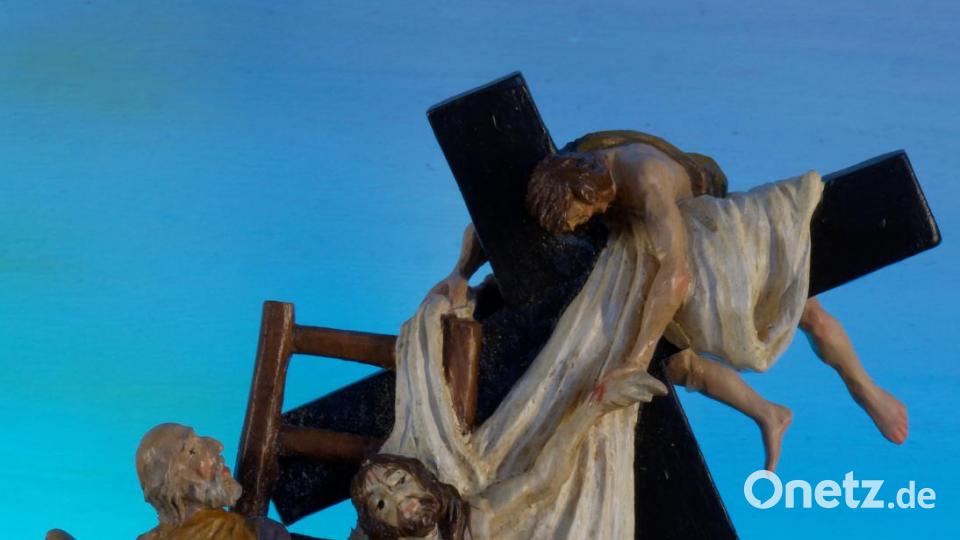 Passionskrippe der Familie Kühn in Tirschenreuth. Bild: tr