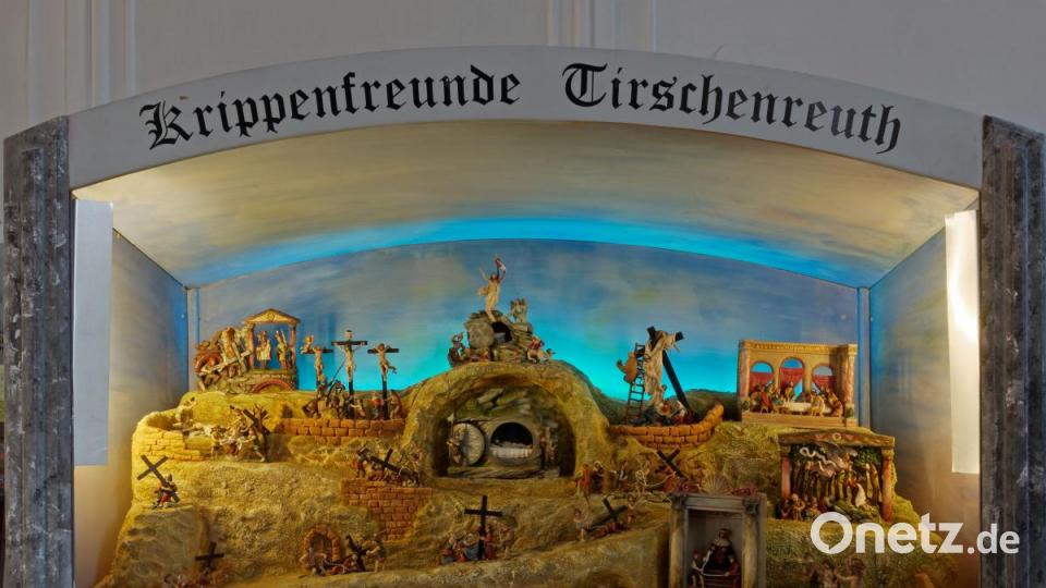 Passionskrippe der Familie Kühn in Tirschenreuth. Bild: tr