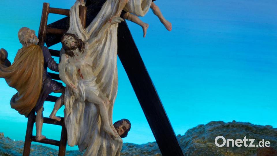 Passionskrippe der Familie Kühn in Tirschenreuth. Bild: tr