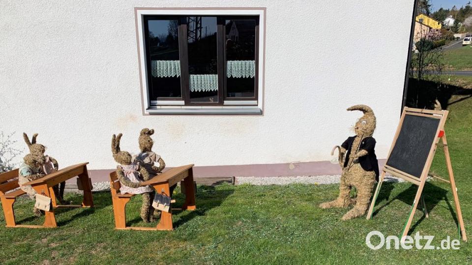 Nachsitzen in der Hasenschule mit Meister Lampe Bild: mez