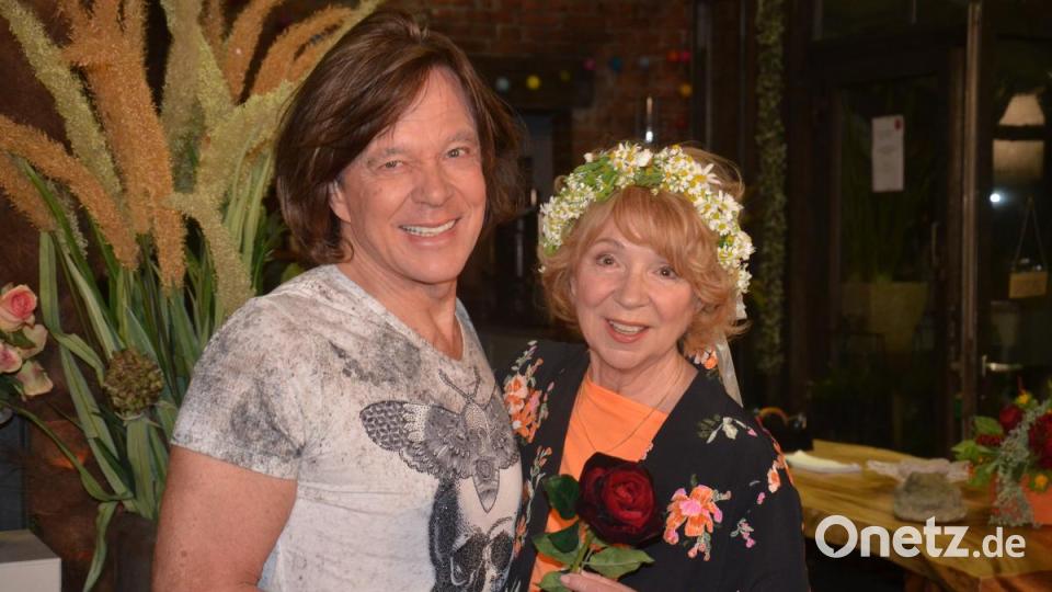 Ist sie die Diebin des Banjos? Jürgen Drews mit Madeleine Lierck-Wien. Bild: Kunz