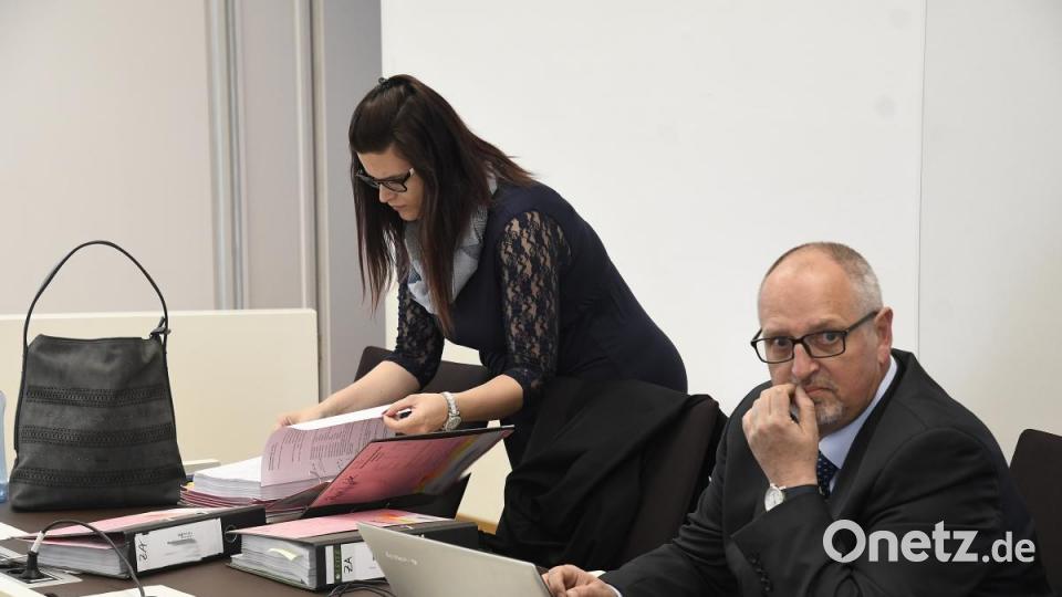 Prozessauftakt zur Prügel-Attacke in Amberg am Amtsgericht Bild: Petra Hartl