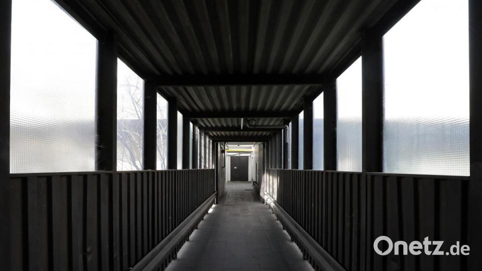 In den Verbindungstrakten konnte das heiße Glas langsam abkühlen. Bild: Wolfgang Steinbacher