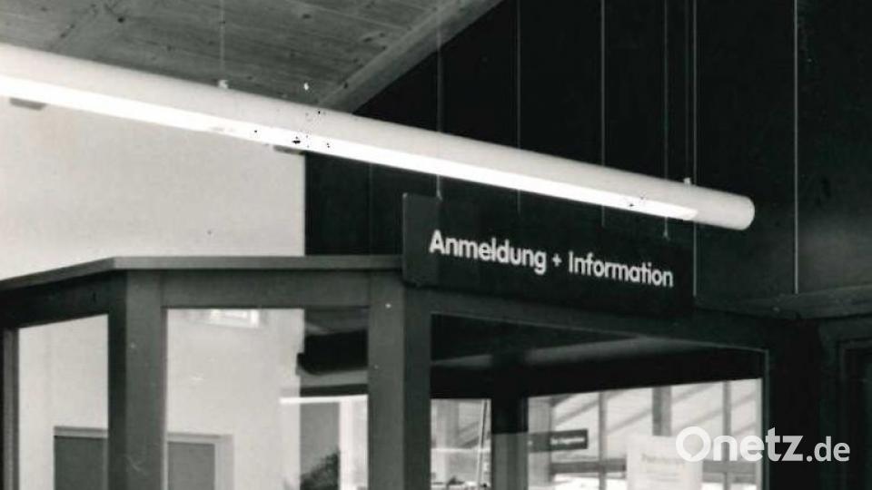 Auch die Rezeption war regelmäßiger Arbeitsplatz für Jutta Hoffmann. Bild: Archiv NT
