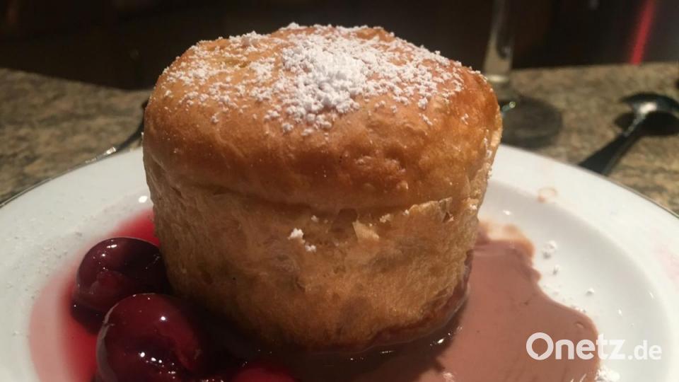 Kakaosauce zur Espressobuchtel. Bild: san