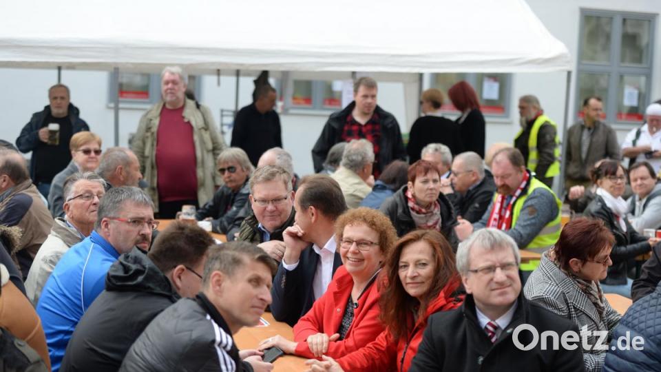 Maifeier in Amberg. Bild: brü