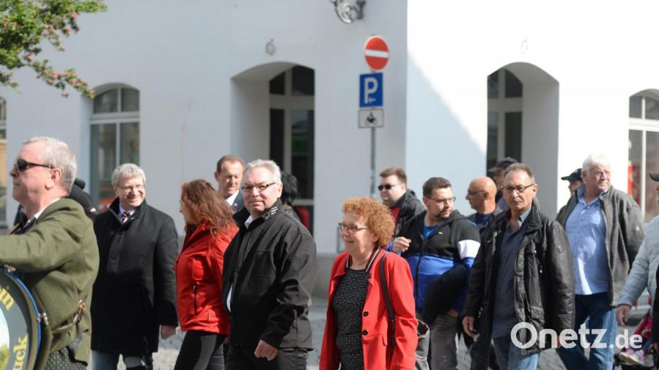 Maifeier in Amberg. Bild: brü