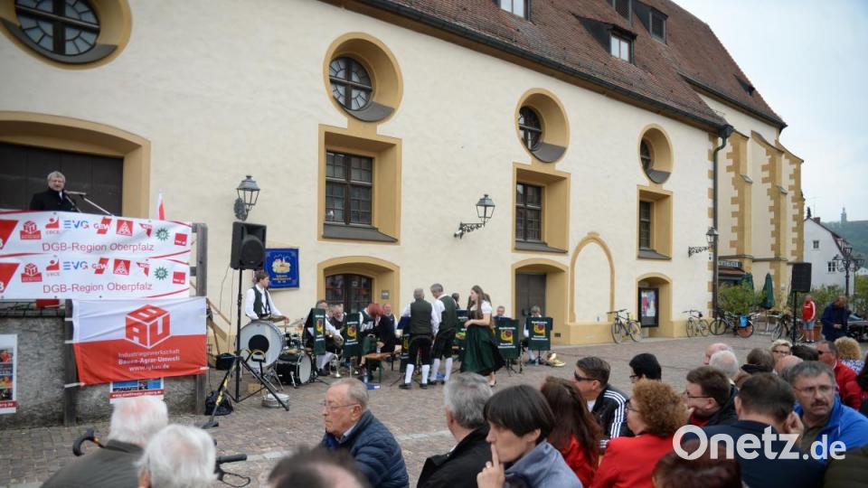 Maifeier in Amberg. Bild: brü