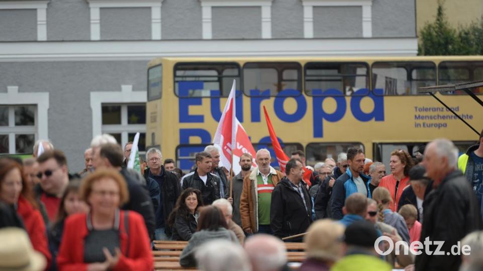 Maifeier in Amberg. Bild: brü