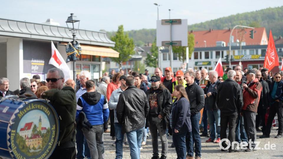 Maifeier in Amberg. Bild: brü