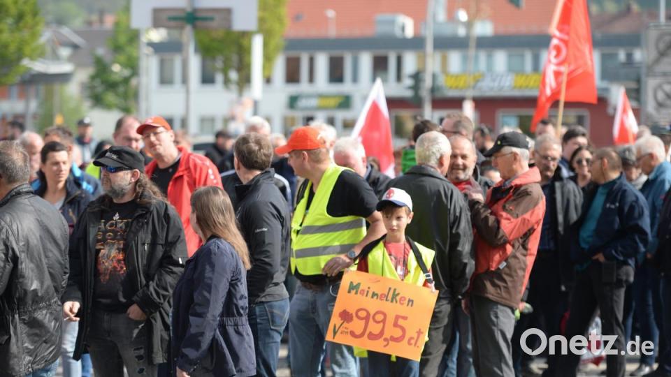 Maifeier in Amberg. Bild: brü