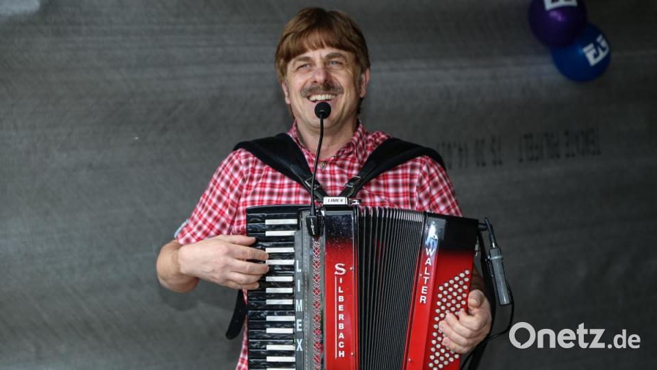 Alleinunterhalter Walter Kobel Bild: rw