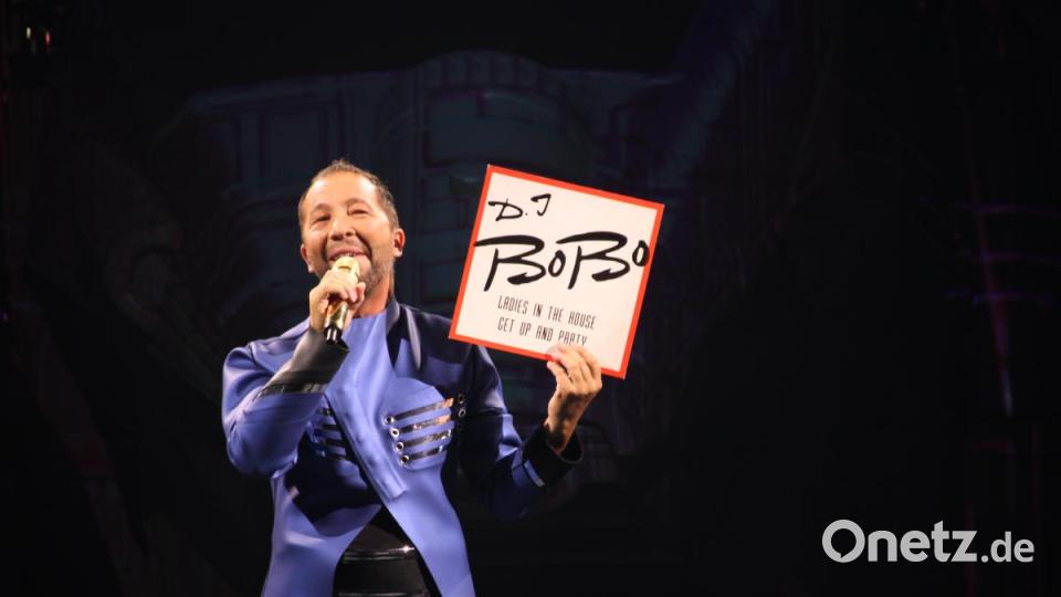 DJ Bobo in Nürnberg. Bild: olr