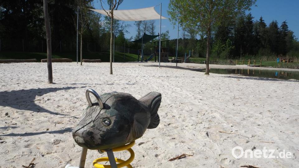 Einen Fisch zum Schaukeln gibt es auch. Bild: bl