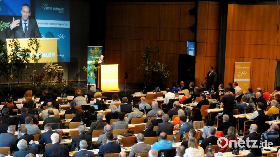 Die Landesversammlung der Freien Wähler in Amberg. Bild: Stephan Huber