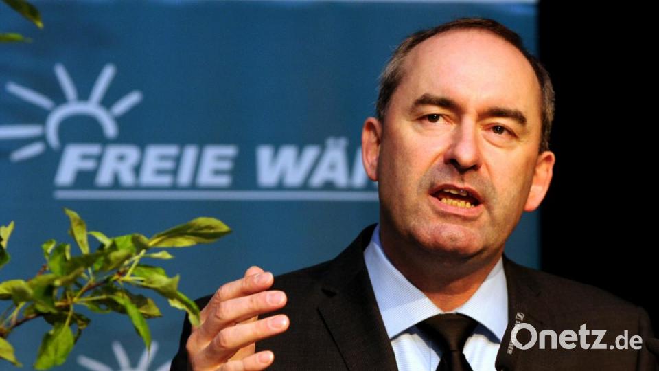 Hubert Aiwanger spricht bei der Landesversammlung der Freien Wähler in Amberg Bild: Stephan Huber