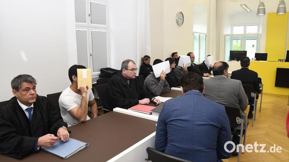 Prozessende &quot;Prügel-Attacke&quot; in Amberg Bild: Petra Hartl