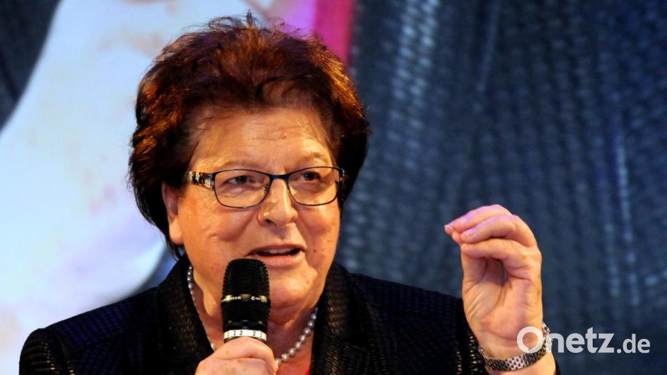 "Wir reden immer über Defizite", sagte Barbara Stamm, die als CSU-Politikerin von 2008 bis 2018 Präsidentin des Landtags war. "Aber man darf Menschen nicht an Defiziten festmachen." Bild: Stephan Huber