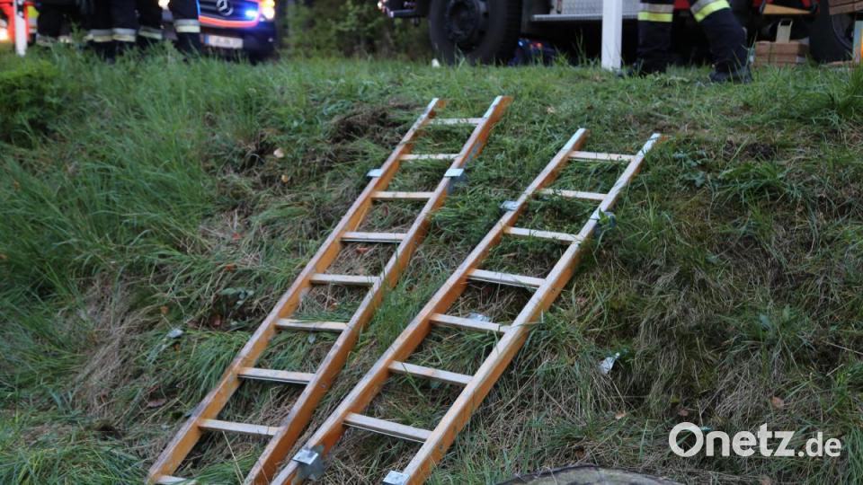 Verkehrsunfall zwischen Kulmain und Ebnath bei Frankenreuth Bild: rw