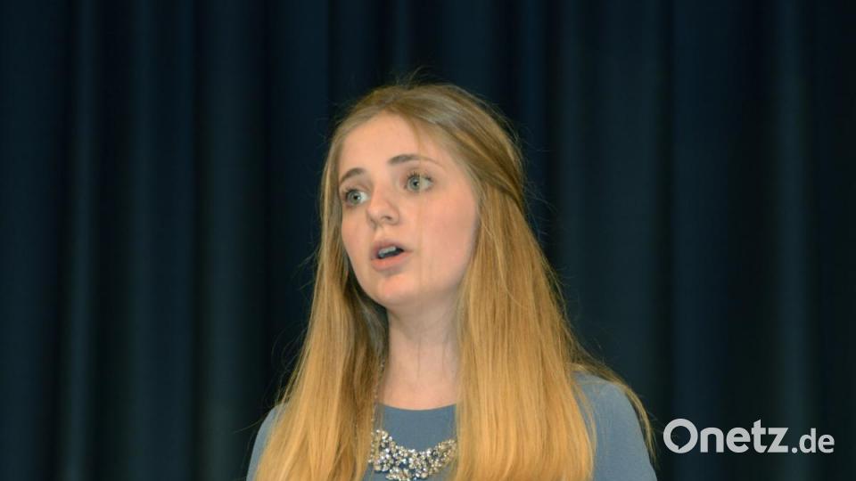 Muttertagskonzert der Kreismusikschule. Luisa Zeitler. Bild: zch