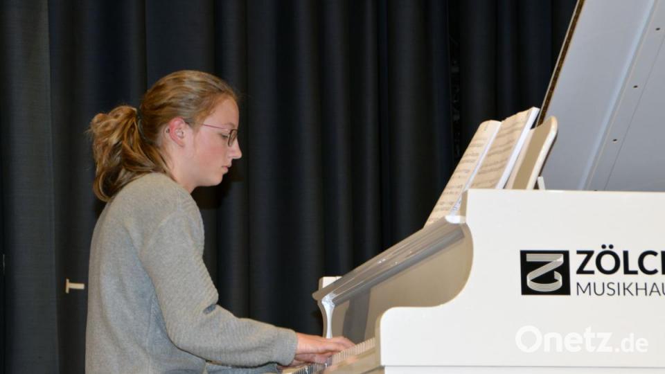 Muttertagskonzert der Kreismusikschule. Annika Brech. Bild: zch