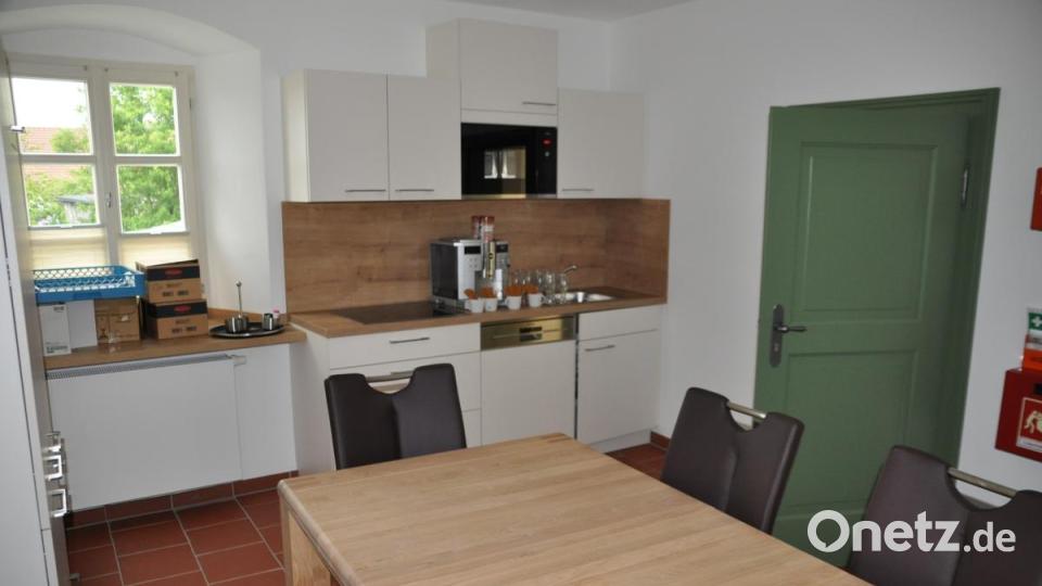 Den Bediensteten der Verwaltung steht dieser Sozialraum zur Verfügung. Bild: ak