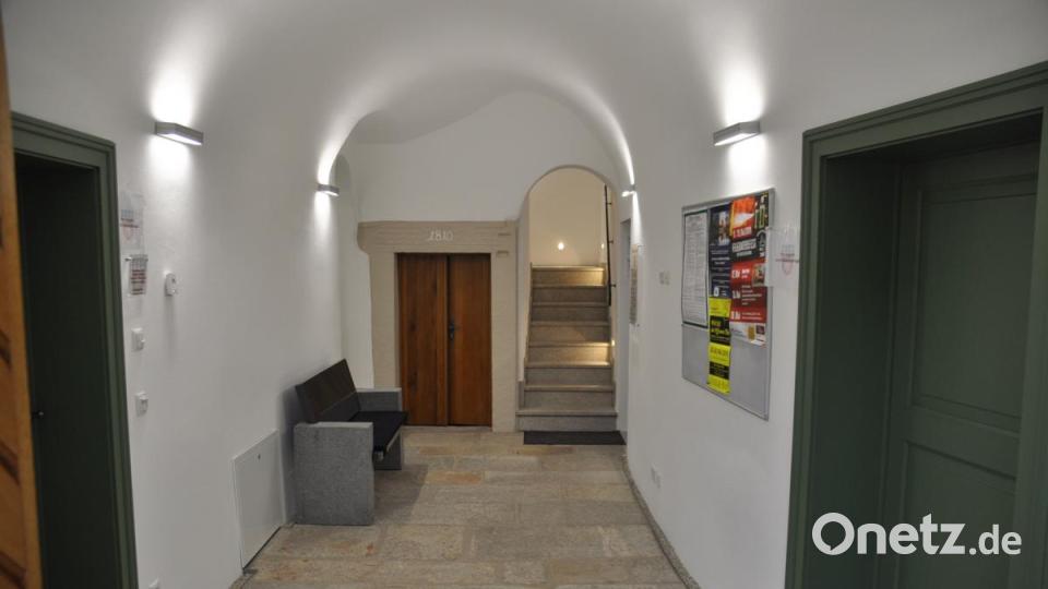 Der Eingangsbereich im Erdgeschoss. Bild: ak