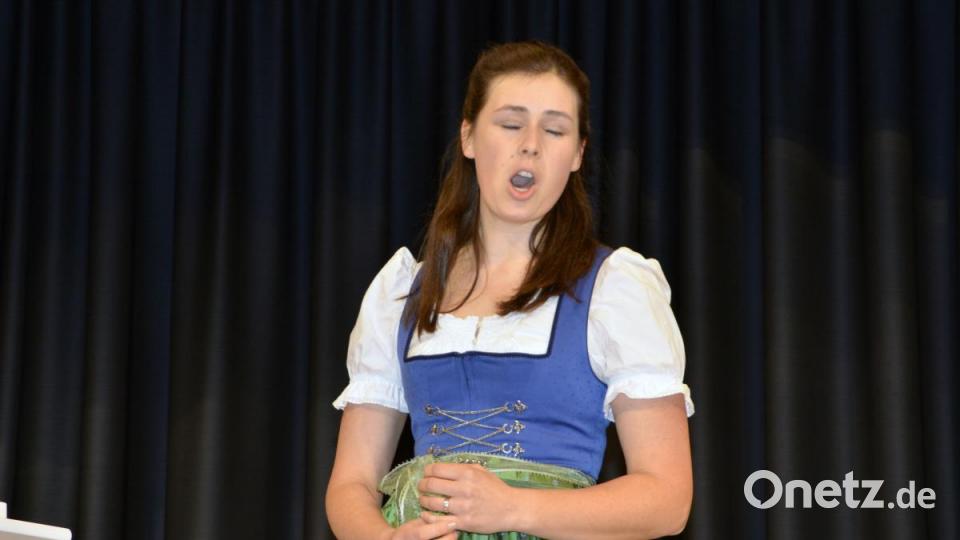 Muttertagskonzert der Kreismusikschule. Julia Thoma. Bild: zch