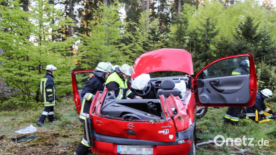 Unfall Frankenreuth Bild: rw