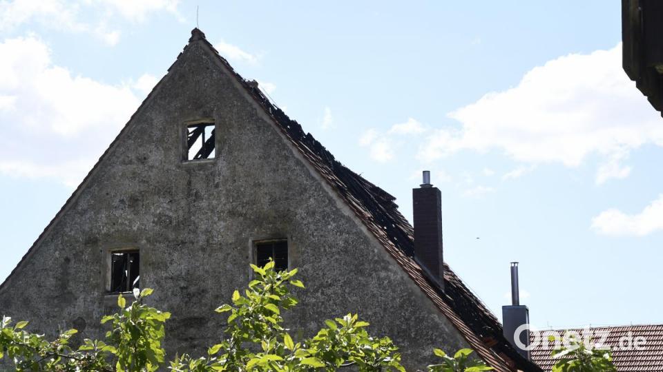 Blick auf das Haus des Brandleiders in Gronatshof. Bild: Petra Hartl