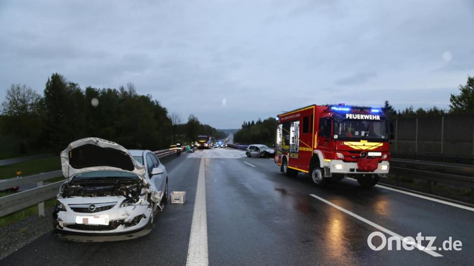 Die Fahrerin dieses Astra wurde bei dem Unfall leicht verletzt. Bild: rw